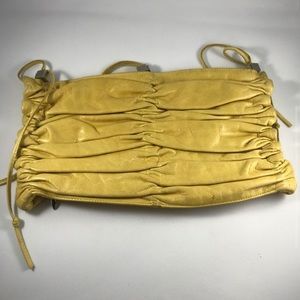 Yellow Cammie Hill Clutch